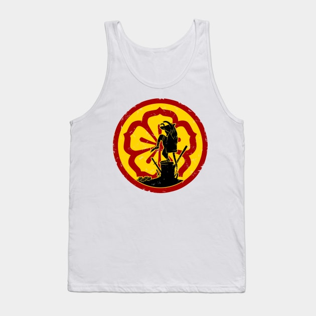 Karate Rat Tank Top by juanotron